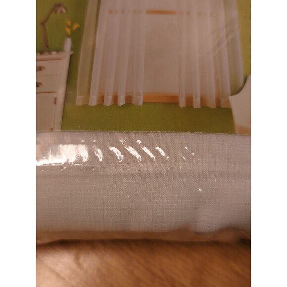 Spring Basics Sheer Window Panels White 120” X 84” - Picture 6 of 9